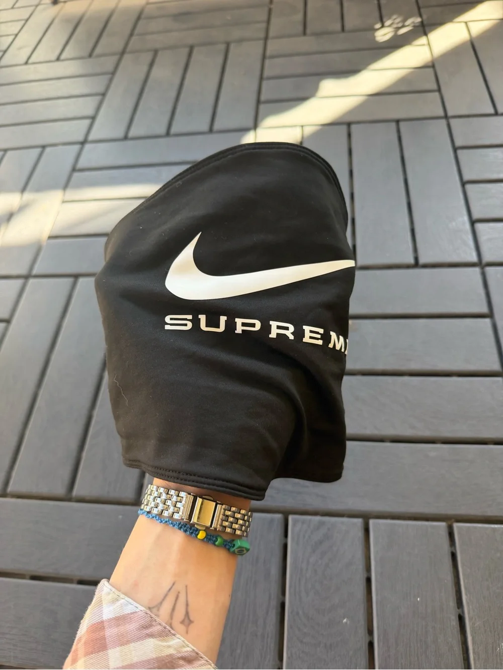 Nike x Supreme neck warmer O/S